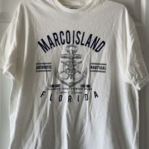 2 TEE SHIRTS. MARCO ISLAND